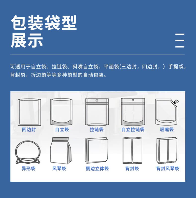 椰棗包裝機(jī)適用袋型